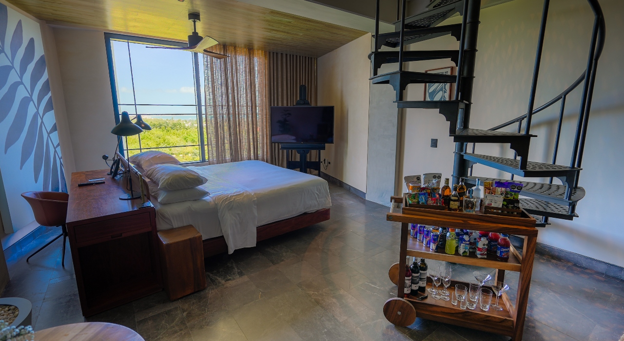 Signature Upscale Minibar at ATELIER Playa Mujeres' Rooftop Suite
